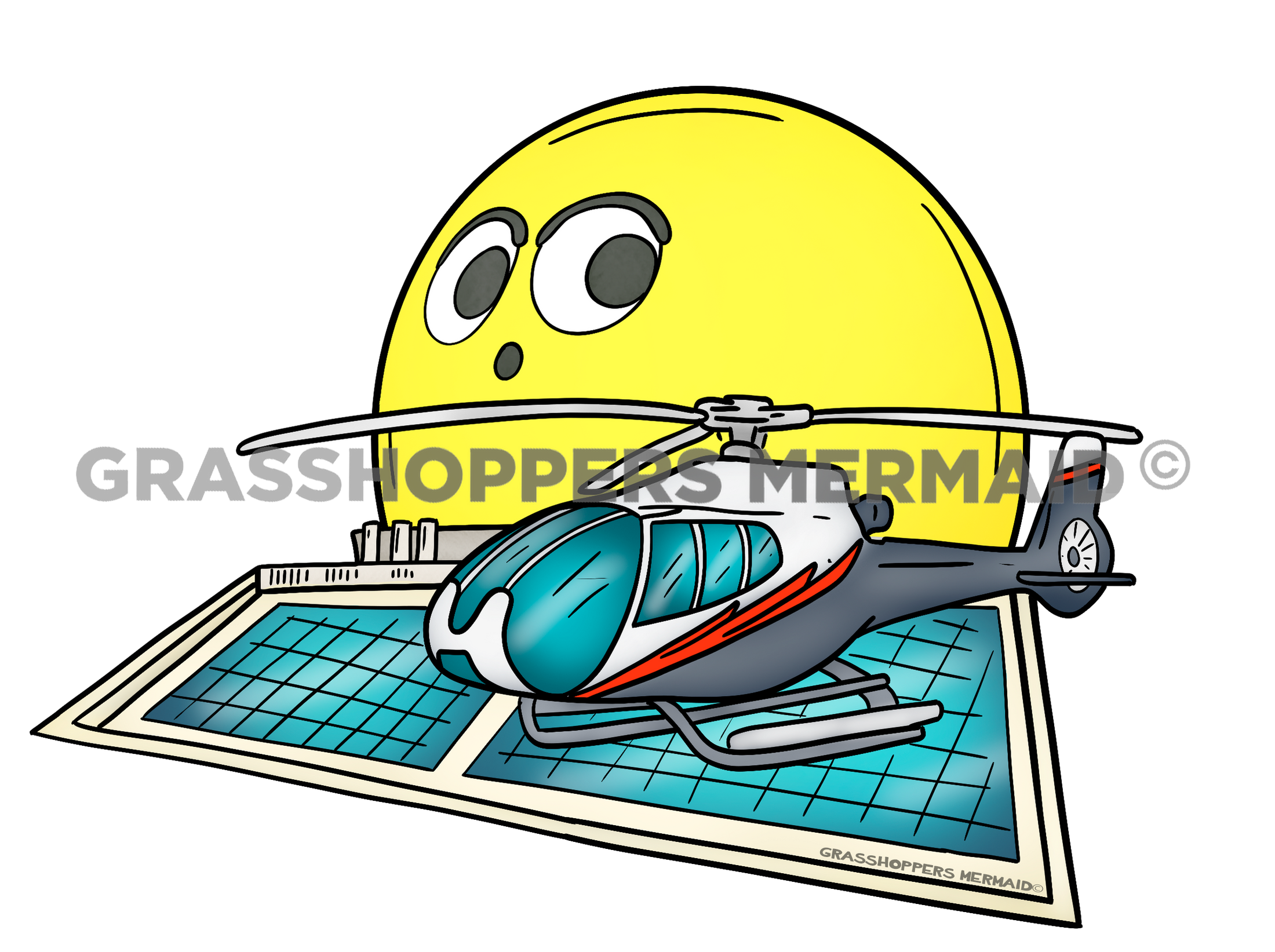 Yellow Sphere Face