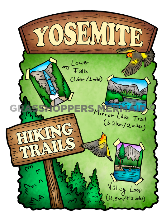Yosemite Hiking Trails