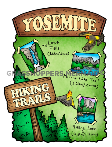 Yosemite Hiking Trails