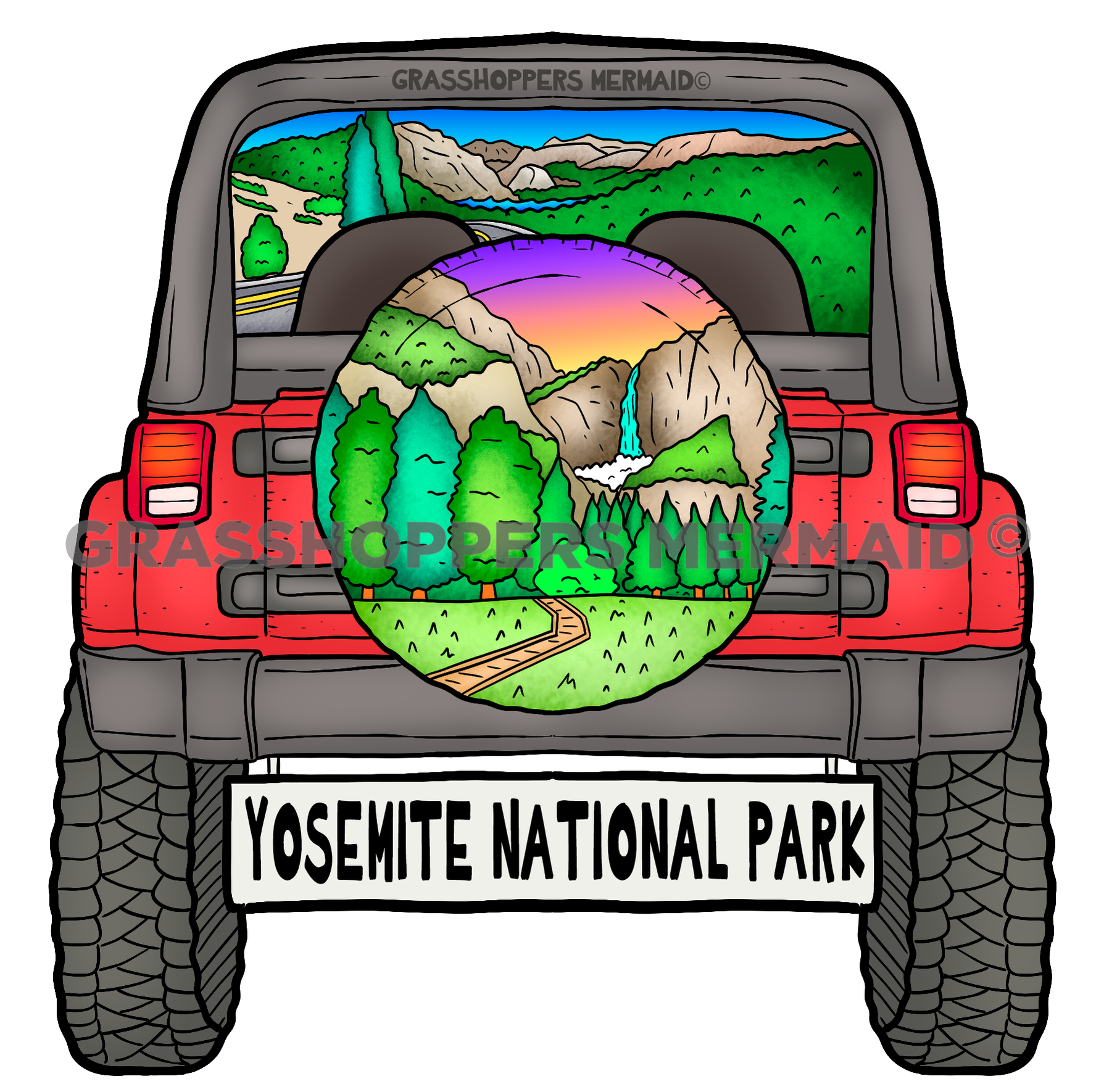 Yosemite NP Jeep