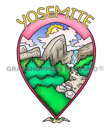 Yosemite Pin Drop