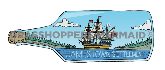 Colonial Bottle Ship