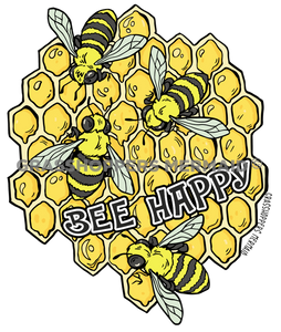 Bee Happy Honeycomb