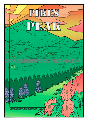 Retro Mountain Spring