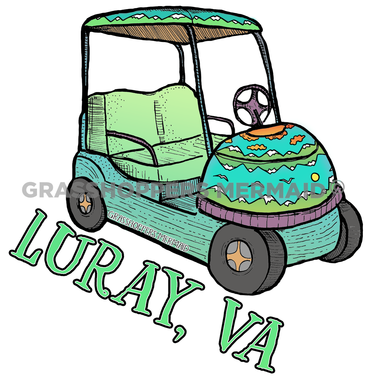 Mountain Golf Cart