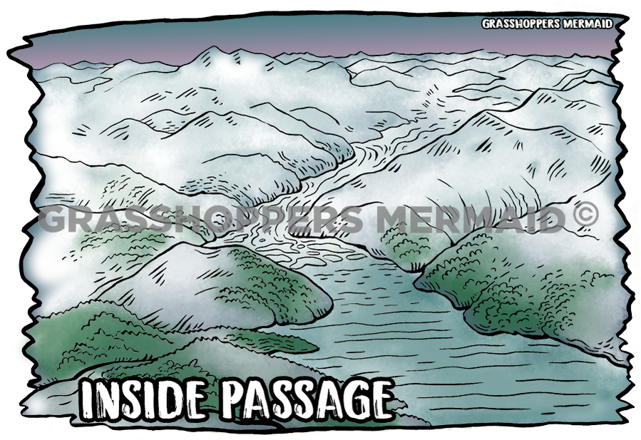 Inside Passage Glacier