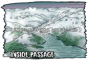 Inside Passage Glacier
