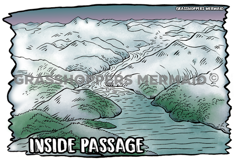 Inside Passage Glacier