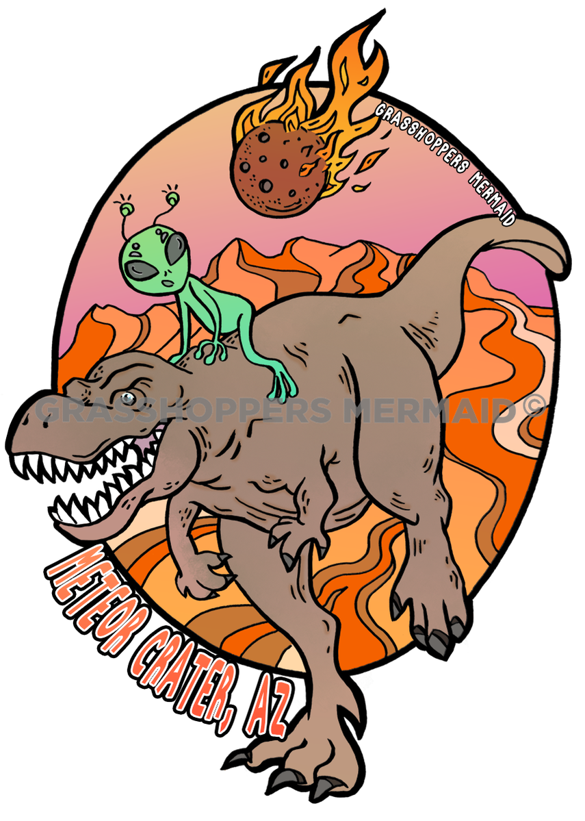 Alien & T-Rex End of Days