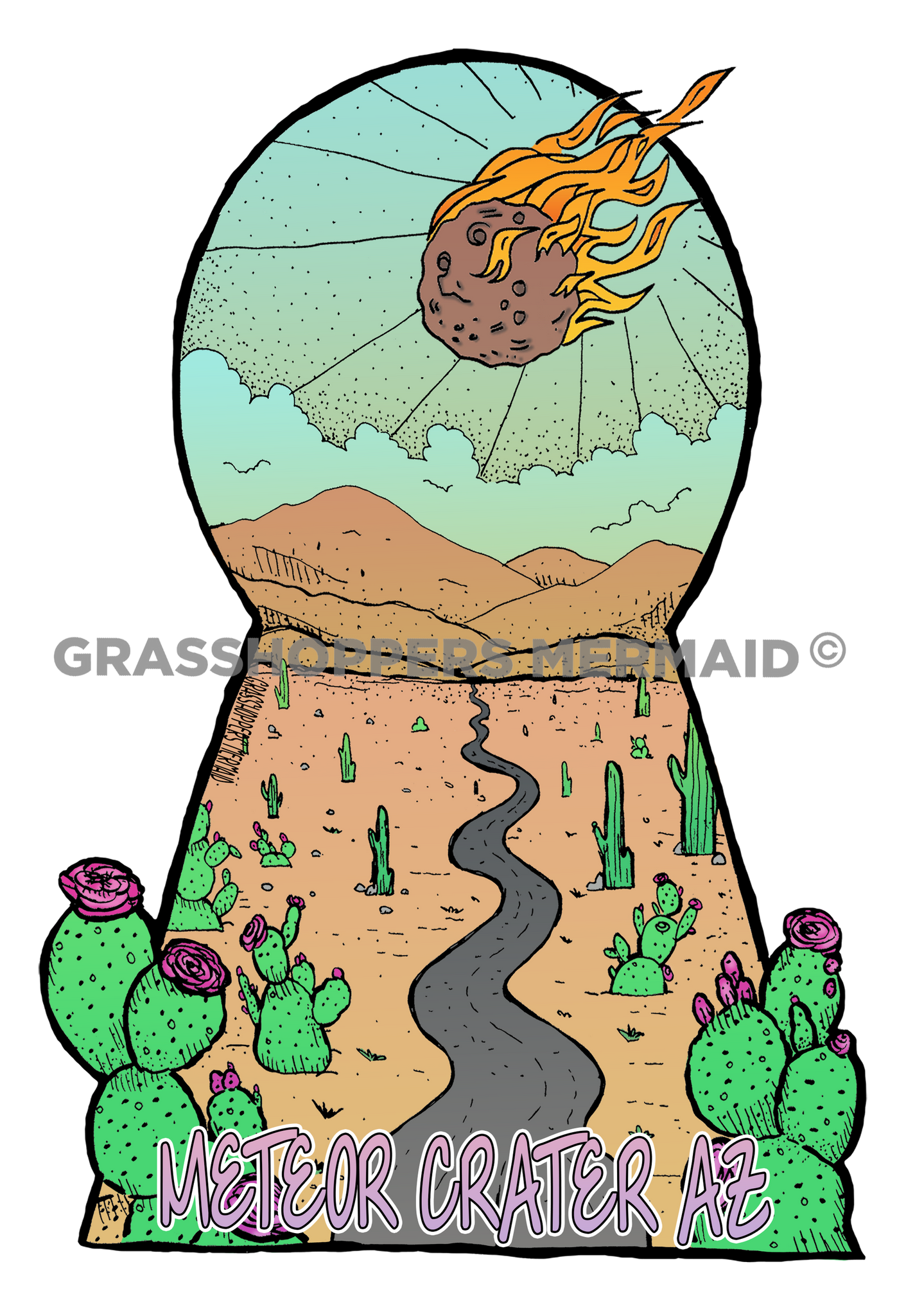 Meteor Desert Keyhole