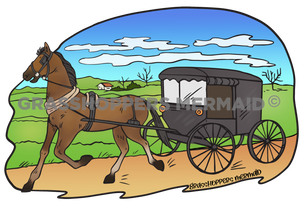 Amish Horse & Buggy