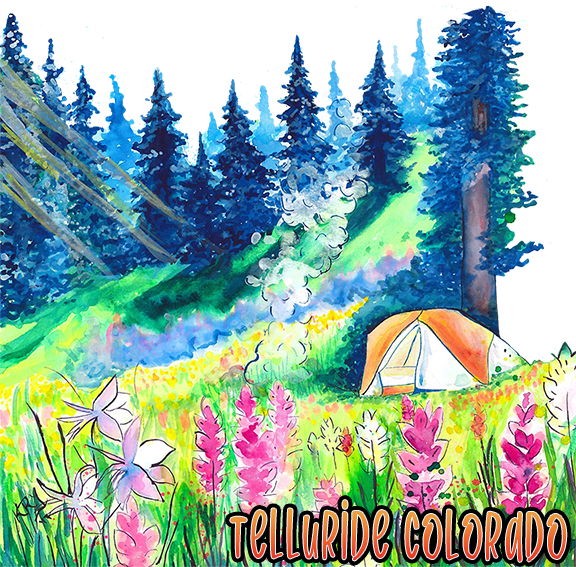 Hillside Tent Camping
