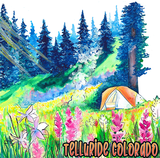 Hillside Tent Camping
