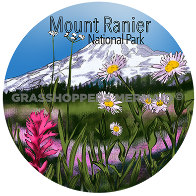 Mount Rainier Spring