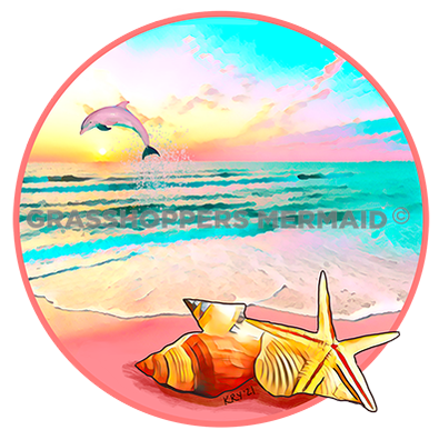 Coastal Shell Sunset