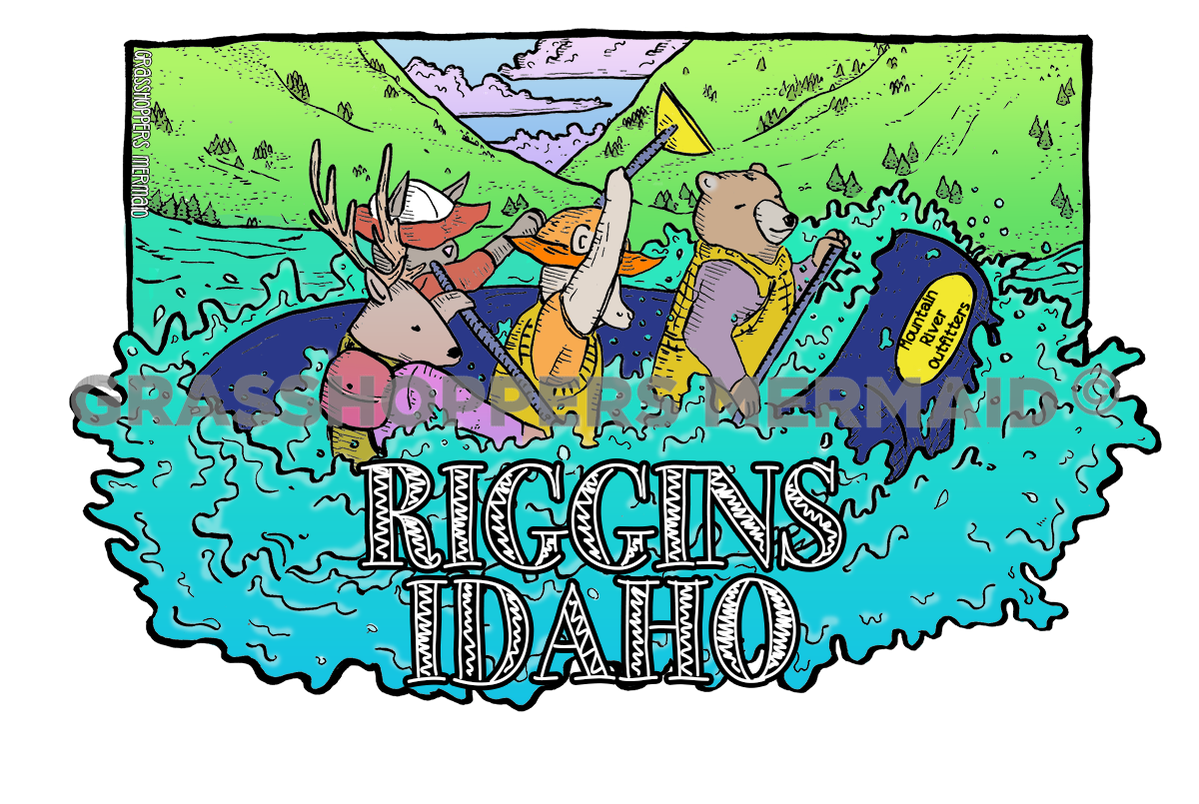 Animals Rafting