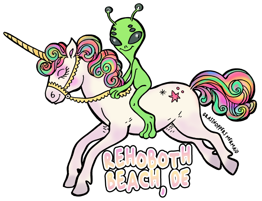 Alien Unicorn Ride