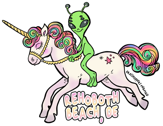 Alien Unicorn Ride