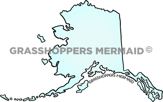 Alaska State Outline