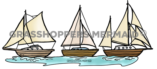 Sailboat Trio