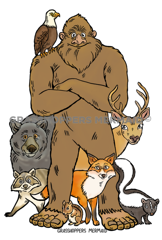 Bigfoot & Forest Friends