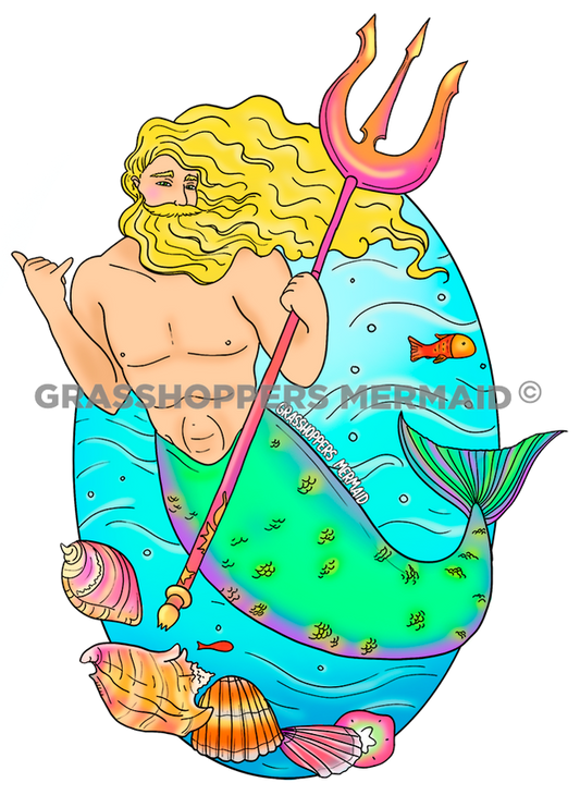King Triton Merman