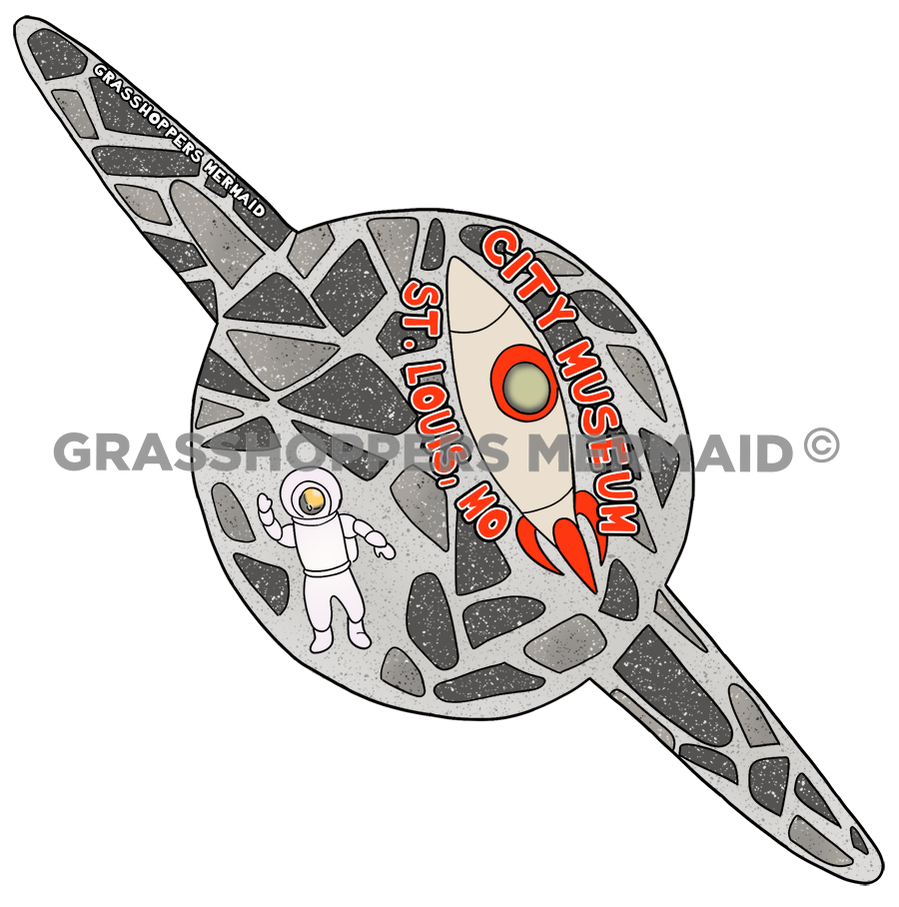 Mosaic Astronaut