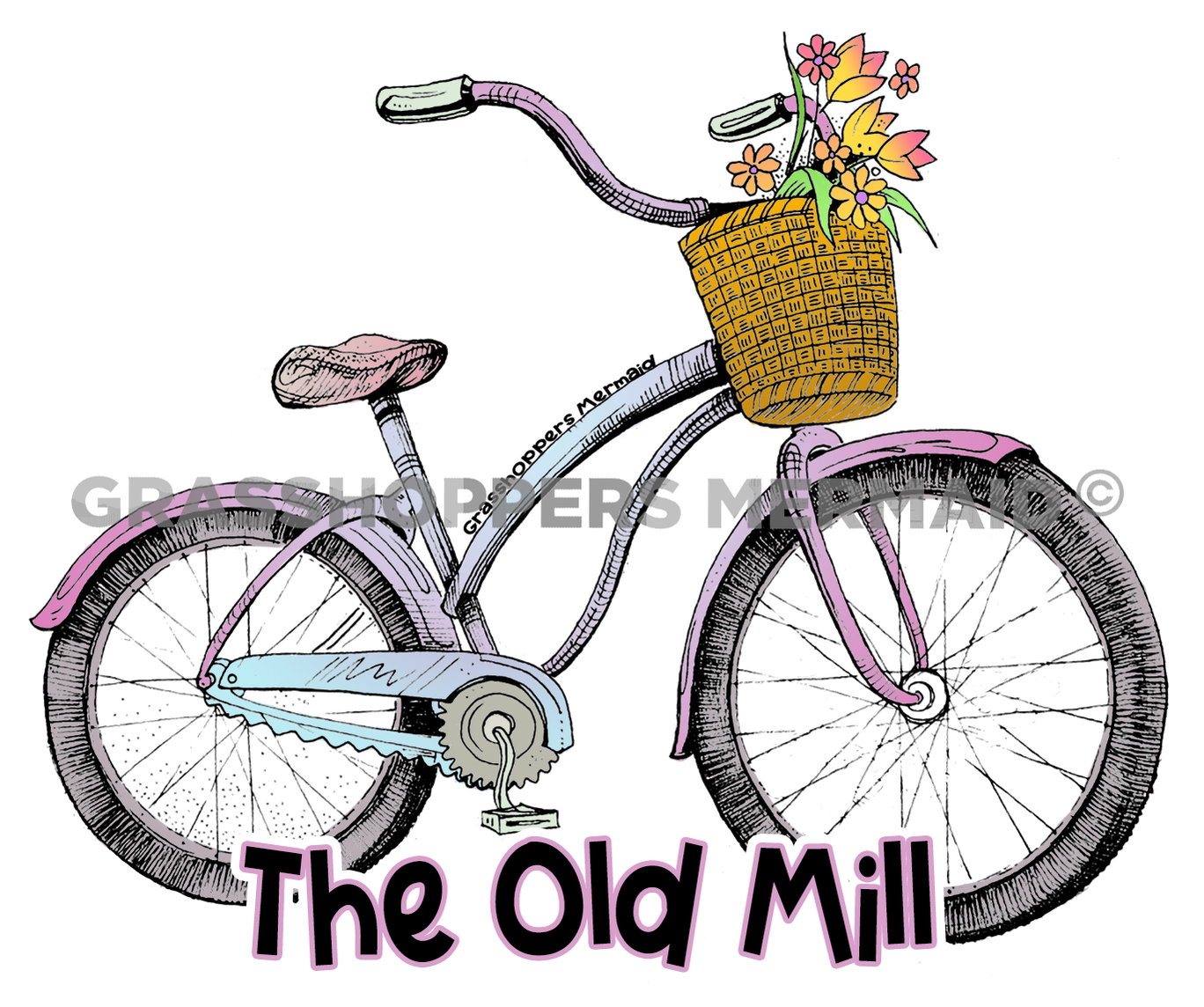 Flower Basket Bike
