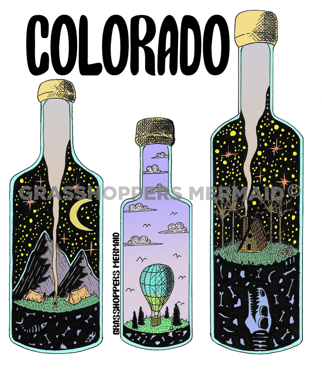 Landscape Bottles