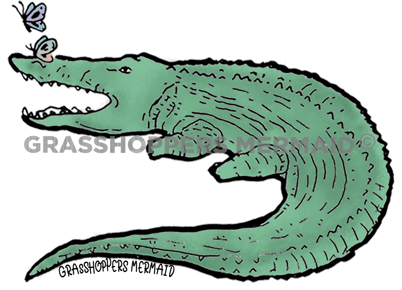 Butterfly Alligator