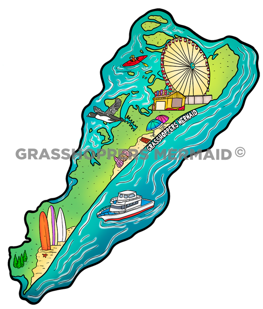 Ocean City NJ Map