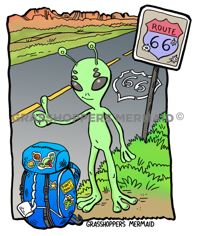 Alien Hitchhiker