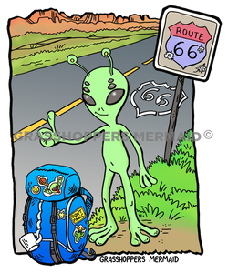 Alien Hitchhiker