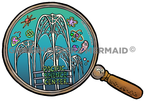 Pacific Science Center Magnifying Glass