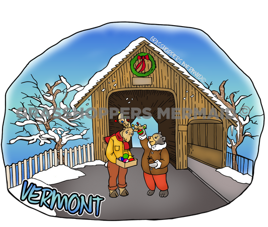 Covered Bridge Decorating