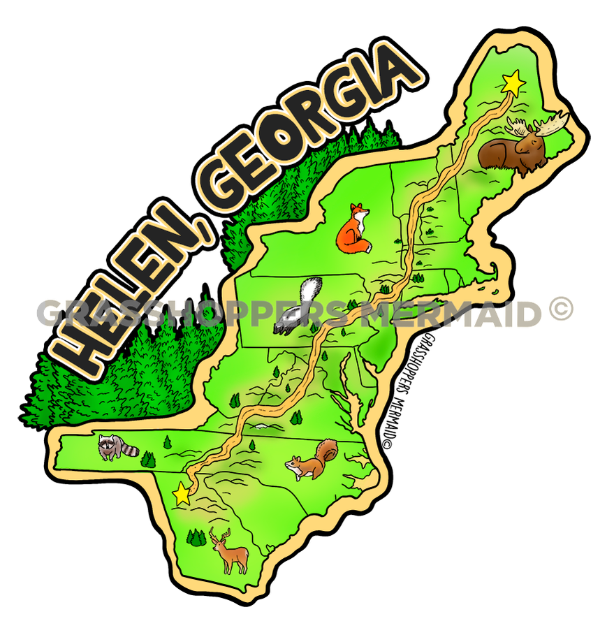 AT Trail Map