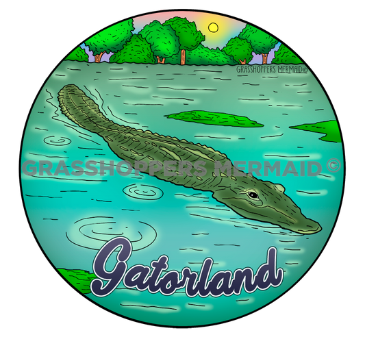 Alligator Peak-A-Boo