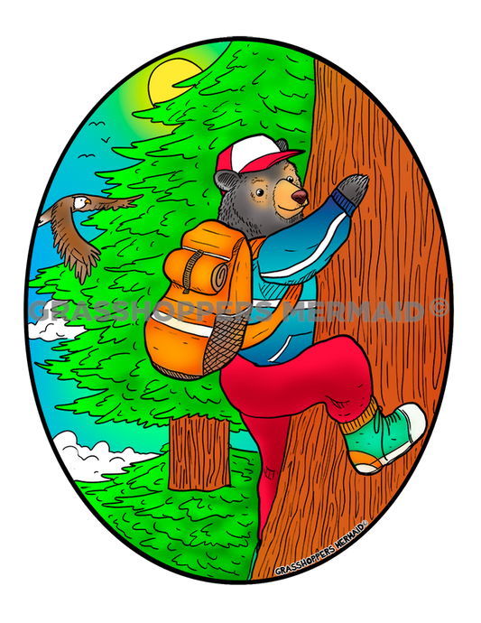 Tree Climbing Bear