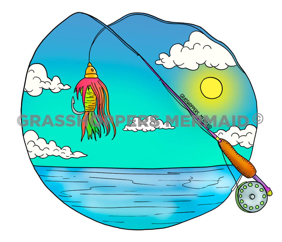 Fly Fishing Rod – Grasshopper's Mermaid