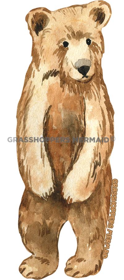 Standup Brown Bear