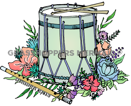 Colonial Flower Drum