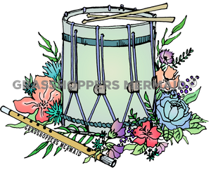 Colonial Flower Drum