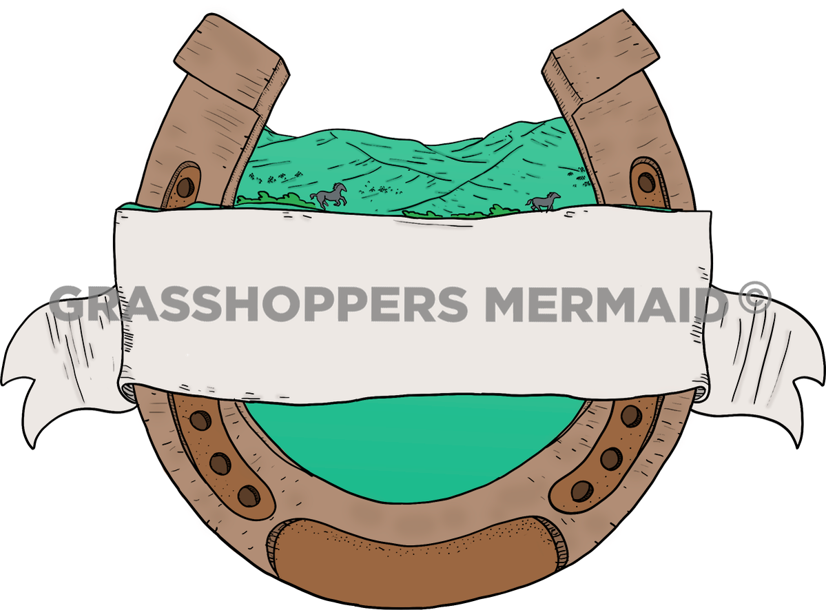Horseshoe & Banner