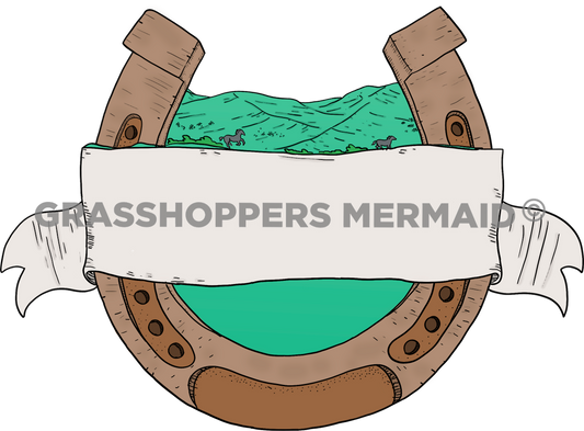 Horseshoe & Banner