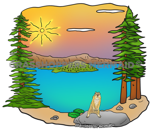 Crater Lake Chipmunk