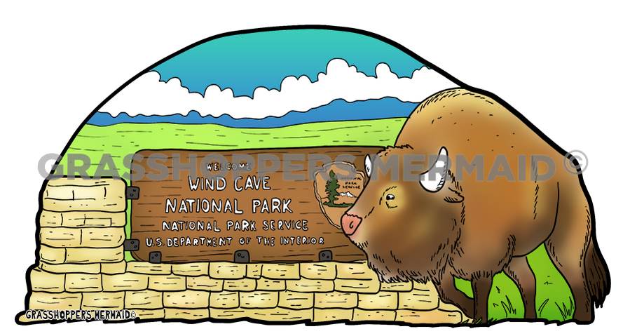 Bison Park Sign