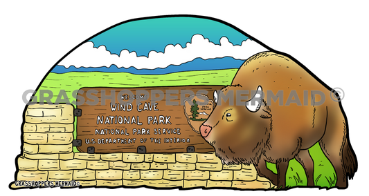 Bison Park Sign
