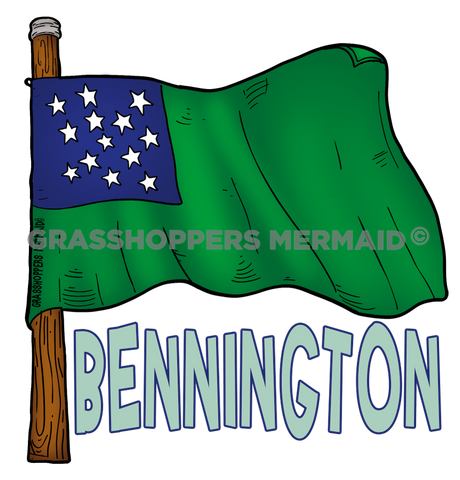 Green Mountain Boys Flag
