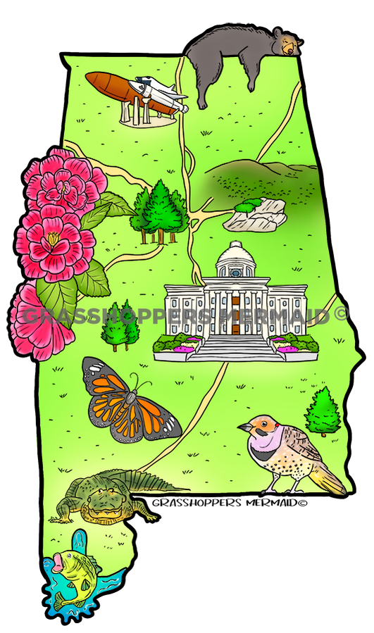 Alabama State Map