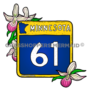 MN 61 with Flowers